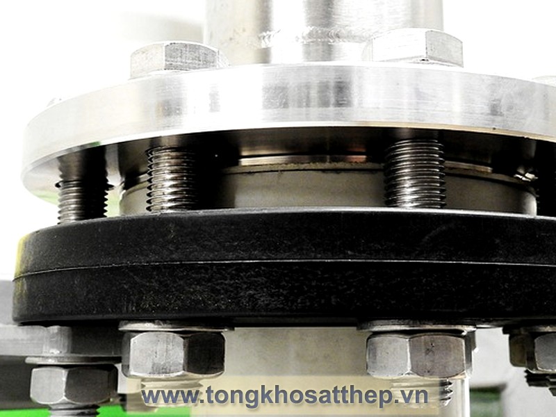 Bích Rỗng Inox DN100 (Weld Neck Flange) gallery 2