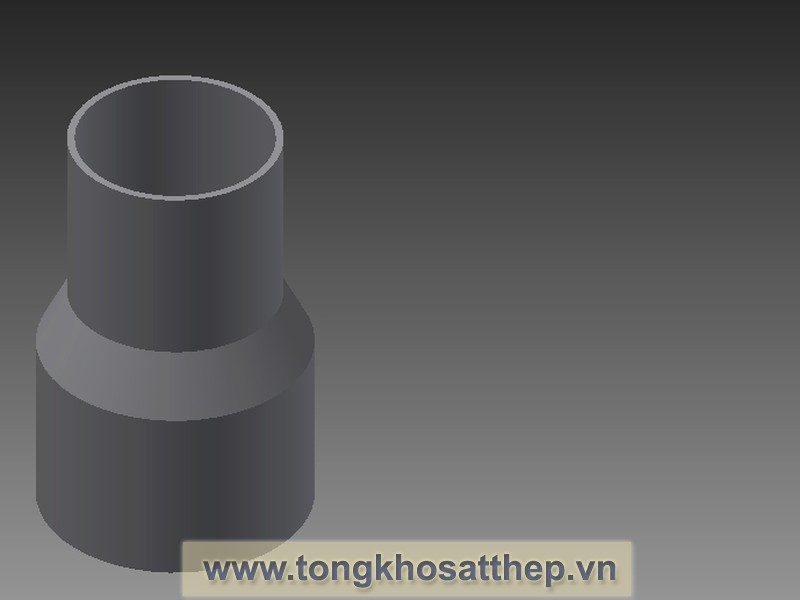 Giảm Thép Lệch Tâm DN100x80 gallery 1