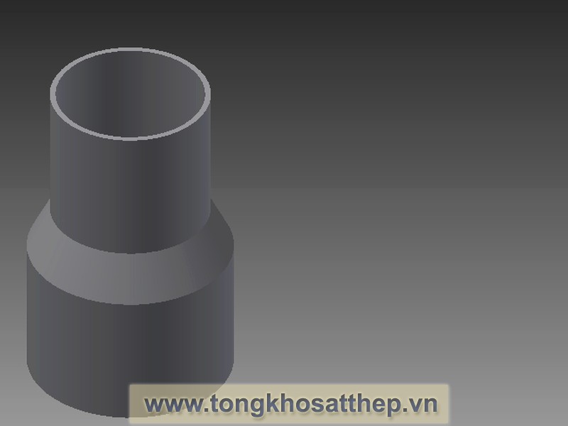 Giảm Thép Lệch Tâm DN100x80 gallery 3