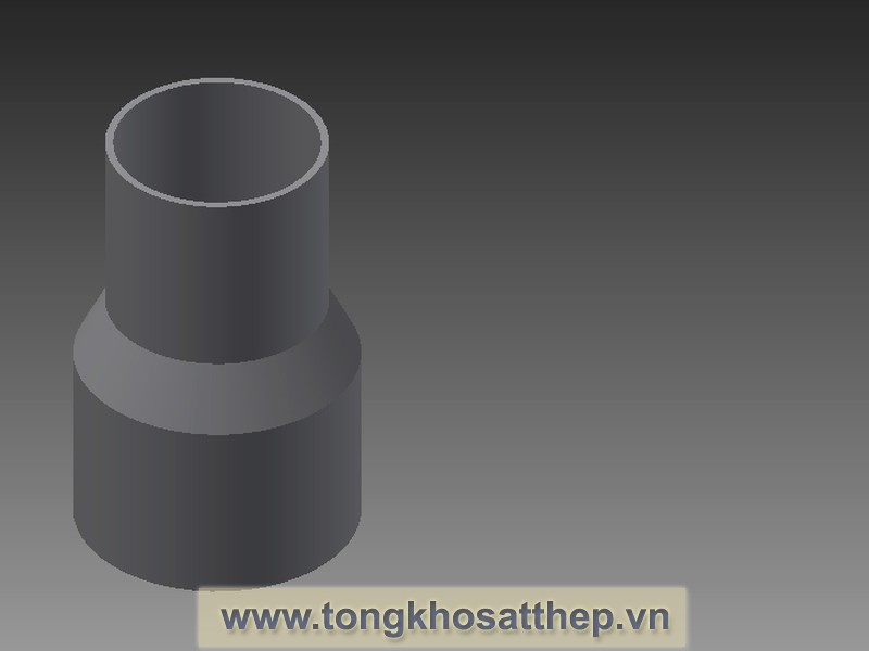 Giảm Thép Lệch Tâm DN100x80