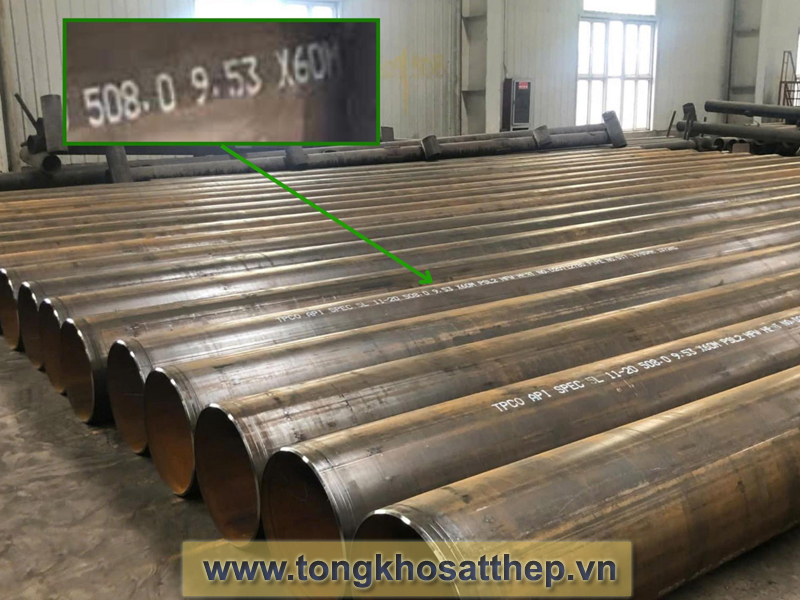 Ống thép đúc DN500 – D508 gallery 2