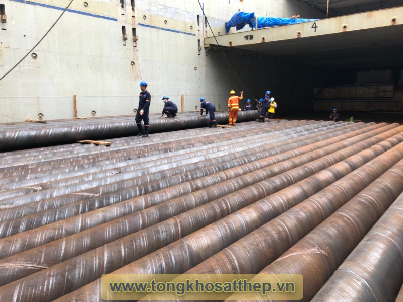 Ống thép hàn xoắn DN500 gallery 2