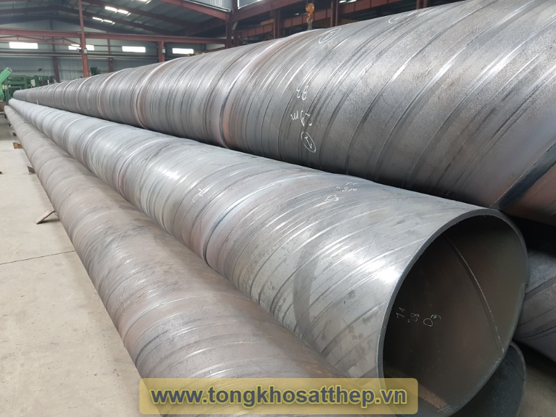 Ống thép hàn xoắn DN600