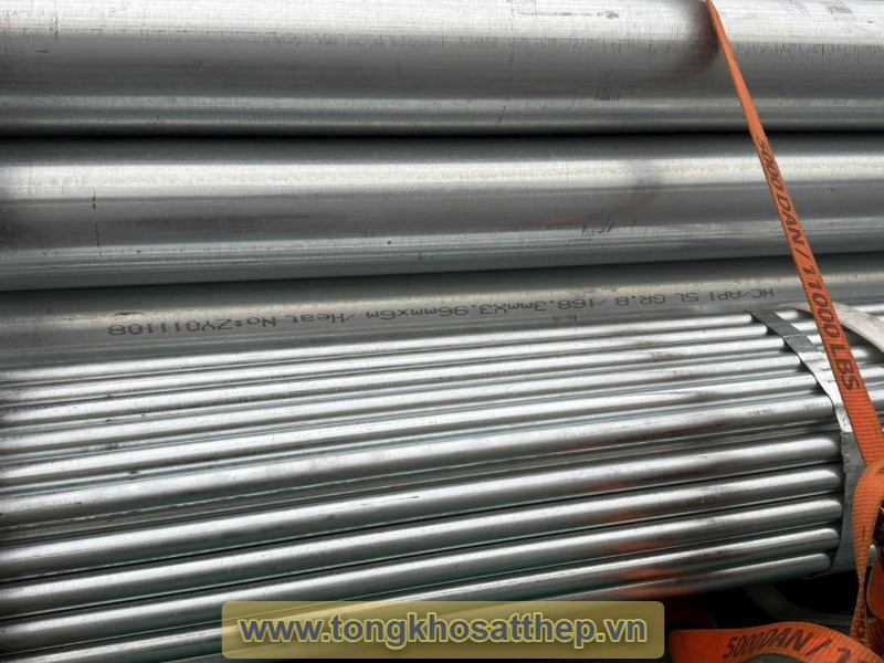 Ống thép mạ kẽm DN100 gallery 2