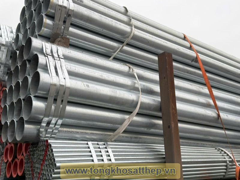 Ống thép mạ kẽm DN100