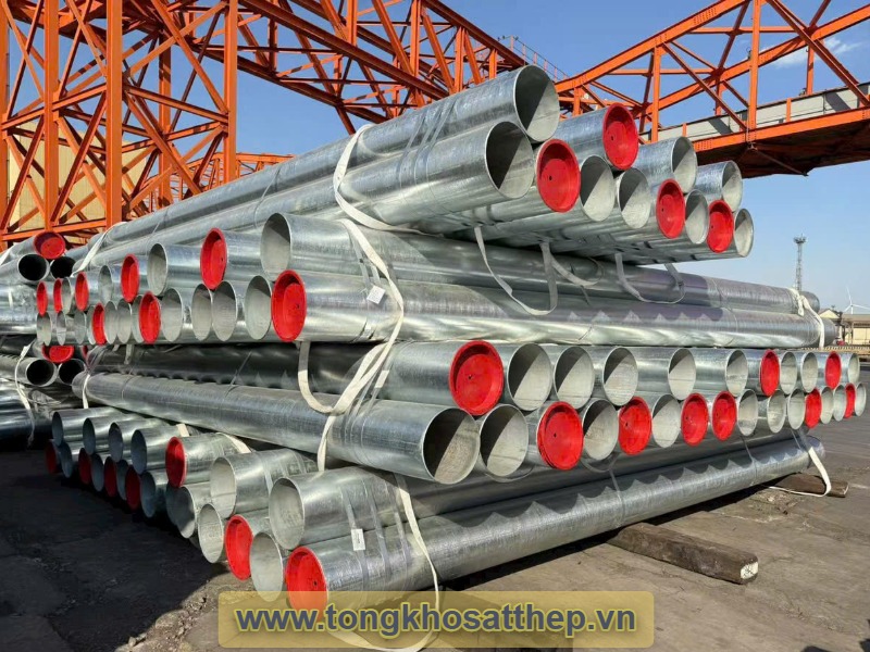 Ống thép mạ kẽm DN125 gallery 1