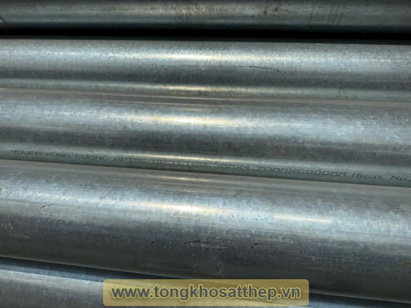 Ống thép mạ kẽm DN150 gallery 1