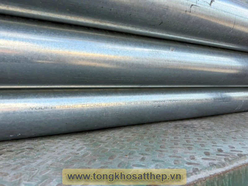 Ống thép mạ kẽm DN150 gallery 2