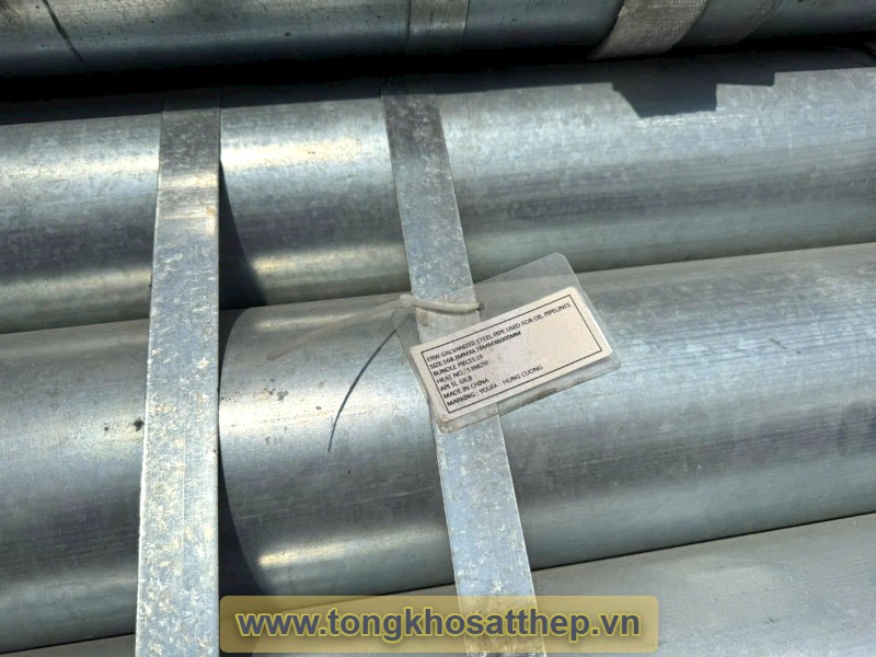 Ống thép mạ kẽm DN150 gallery 3