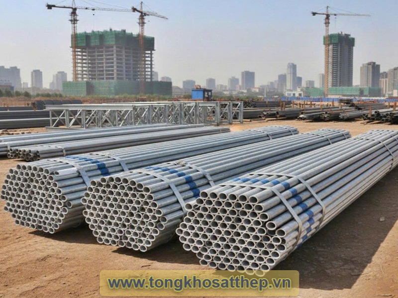 Ống thép mạ kẽm DN25