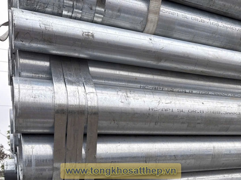 Ống thép mạ kẽm DN400 gallery 2