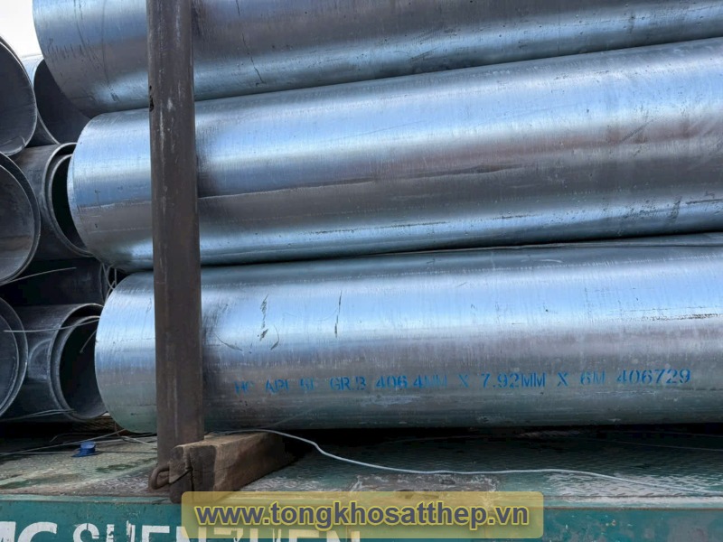 Ống thép mạ kẽm DN400 gallery 3