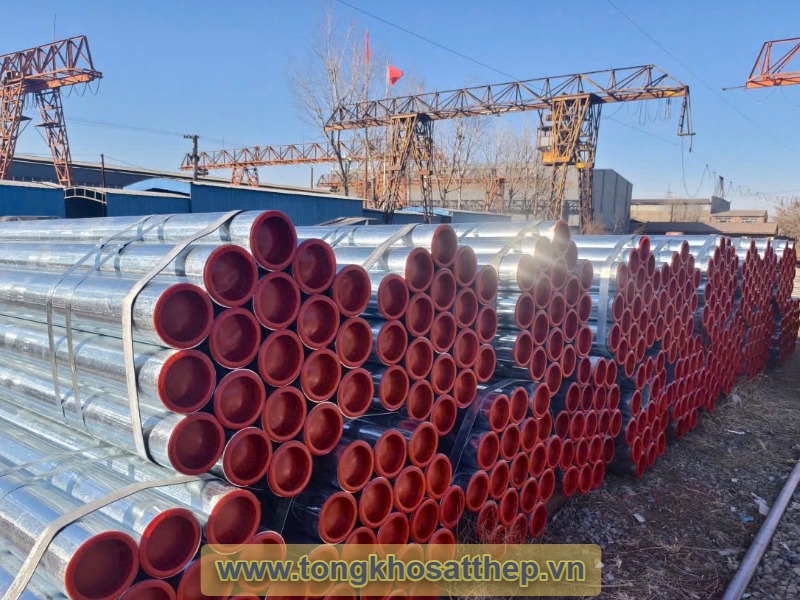 Ống thép mạ kẽm DN65