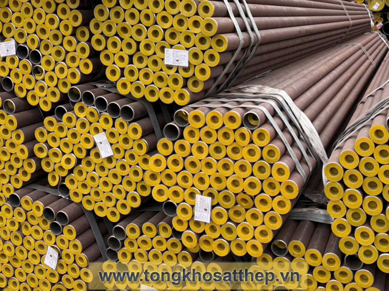 Ống thép đúc DN40 - D49 — OD 48,3mm seamless ASTM A106 | tongkhosatthep.vn