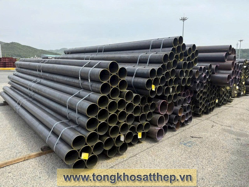 Ống thép đen DN90 D101 — Ống thép hàn ERW | tongkhosatthep.vn