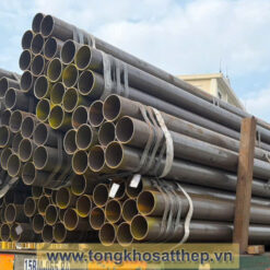 Ống thép hàn DN100 - D114 hình ảnh thực tế tại kho | tongkhosatthep.vn