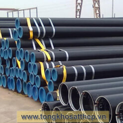 Ống thép hàn DN120 - D127 hình ảnh thực tế tại kho | tongkhosatthep.vn