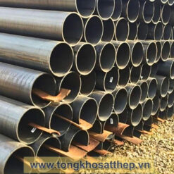 Ống thép hàn DN125 - D141 hình ảnh thực tế tại kho | tongkhosatthep.vn