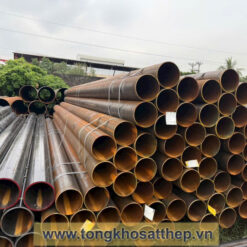Ống thép hàn DN150 - D168 hình ảnh thực tế tại kho | tongkhosatthep.vn