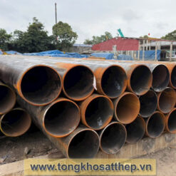 Ống thép hàn DN250 - D273 hình ảnh thực tế tại kho | tongkhosatthep.vn