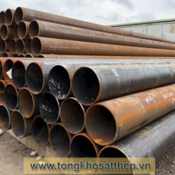 Ống thép hàn DN250 - D273 hình ảnh thực tế tại kho | tongkhosatthep.vn
