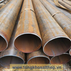 Ống thép hàn DN300 - D325 hình ảnh thực tế tại kho | tongkhosatthep.vn