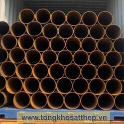 Ống thép hàn DN350 - D355 hình ảnh thực tế tại kho | tongkhosatthep.vn
