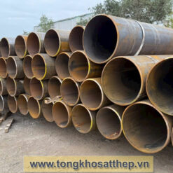 Ống thép hàn DN350 - D355 hình ảnh thực tế tại kho | tongkhosatthep.vn
