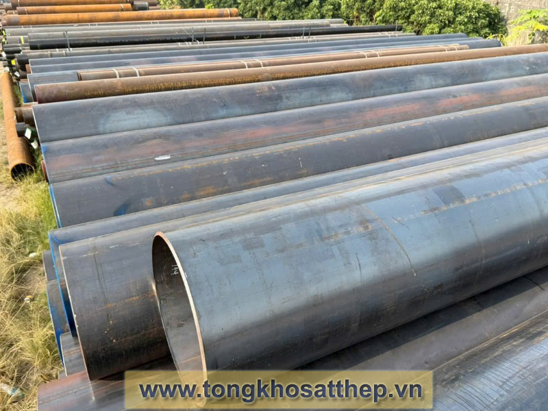 Ống thép hàn DN350 - D355 — OD 355,6mm ERW ASTM A53 | tongkhosatthep.vn