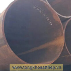 Ống thép hàn DN400 - D406 hình ảnh thực tế tại kho | tongkhosatthep.vn