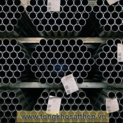 Ống thép hàn DN32 - D42 hình ảnh thực tế tại kho | tongkhosatthep.vn