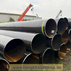 Ống thép hàn DN600 - D610 hình ảnh thực tế tại kho | tongkhosatthep.vn