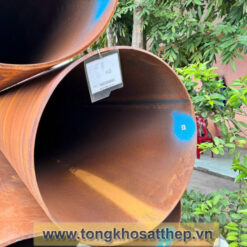 Ống thép hàn DN700 - D711 hình ảnh thực tế tại kho | tongkhosatthep.vn