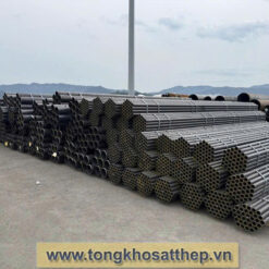 Ống thép hàn DN60 - D76 hình ảnh thực tế tại kho | tongkhosatthep.vn