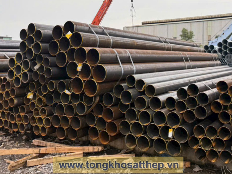 Ống thép đen DN80 D90 — Ống thép hàn ERW | tongkhosatthep.vn