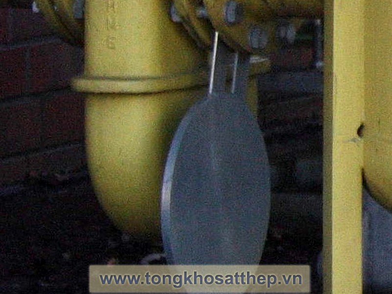 Bích thép đặc DN200 Blind Flange thép carbon Q235 ASME B16.5 Class 300 - tongkhosatthep.vn