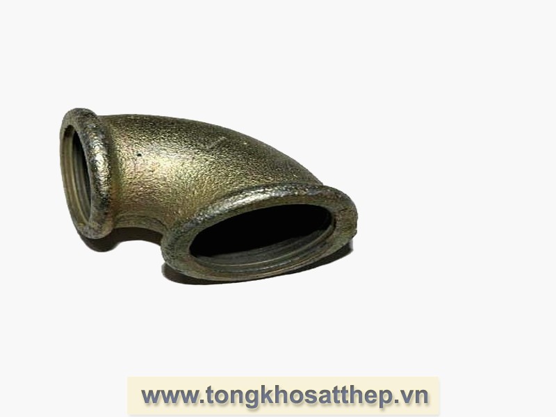 Co Inox DN20 90 độ ren Inox 304 ASME B16.11 - tongkhosatthep.vn