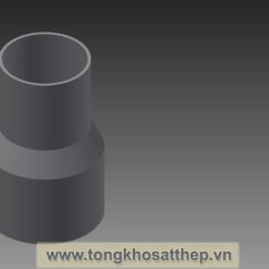 Giảm thép lệch tâm DN100x80 ASME B16.11 - tongkhosatthep.vn