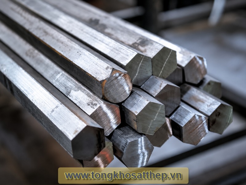 Inox lục giác đặc 304 - inox không gỉ ASTM A276/A479