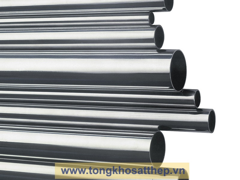 Ống inox hàn tròn công nghiệp SUS304 nhiều kích cỡ