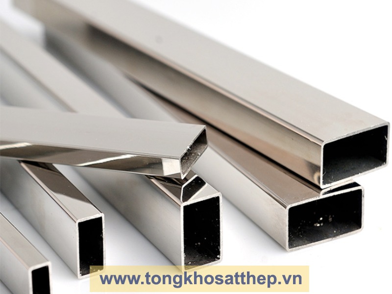 Ống inox hộp chữ nhật SUS304 nhiều kích cỡ