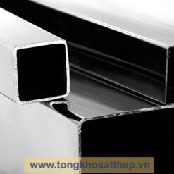 Mặt cắt ống inox hộp vuông