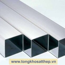 Ống inox hộp vuông - phối cảnh 3D