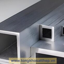 Ống inox hộp vuông - phối cảnh 3D góc khác