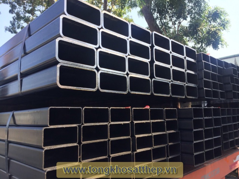 Ống thép hộp chữ nhật 100 x 150 tổ hợp hàn - tongkhosatthep.vn