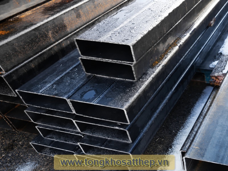 Ống thép hộp chữ nhật 175 x 125 tổ hợp hàn - tongkhosatthep.vn