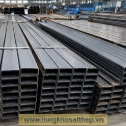 Ống thép hộp chữ nhật 20x40 mạ kẽm/đen JIS G3466