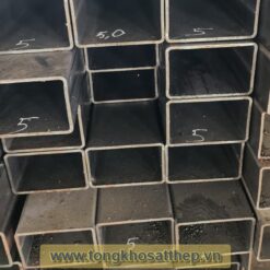Ống thép hộp chữ nhật 75 x 125 JIS G3466 - tongkhosatthep.vn