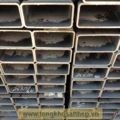 Ống thép hộp chữ nhật 75 x 150 tổ hợp hàn - tongkhosatthep.vn