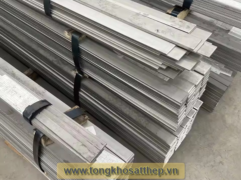 Thanh la Inox cắt tấm ASTM - tongkhosatthep.vn